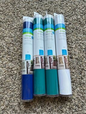 New Cricut Premium Vinyl 4 pack